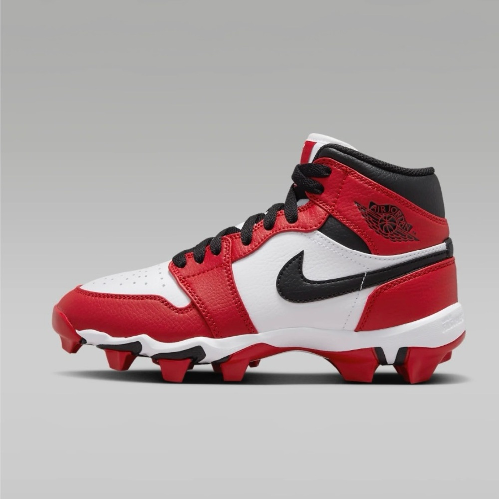 Kids Jordan 1 Mid Cleats Size 2